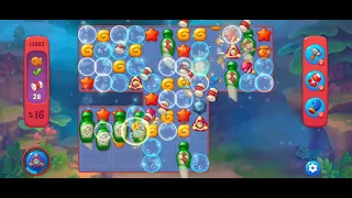 Fishdom Hard Level 13682 (with full seashell [Super Lightning] and double bomb) @choraelmin