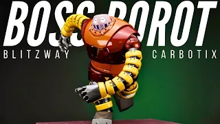 Blitzway CARBOTIX BOSS BOROT [Titanium Boy] ASMR Action figure review!