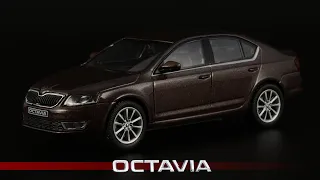 Переросток: Škoda Octavia A7 2012 // Abrex // Hongwell // Масштабные модели автомобилей 1:43