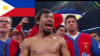 Manny pacquiao " long introduction " The one and only 8 divisionPound for pound Greatest of all time