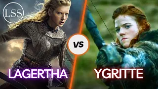 Lagertha vs.Ygritte | Blond Viking & Ginger Northwomen battle | 4K |