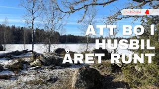 Vintern upplevs bäst från husbilen! | Häng med på en ljuvlig vinterdag vid Öna Kulturreservat.