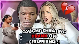 CAUGHT CHEATING PRANK ON GIRLFRIEND!! **SHE CRIED**