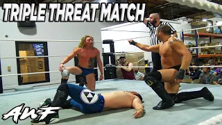 Triple Threat Match | Chris Evans vs Johnny Saovi vs Austin Cole | AWF