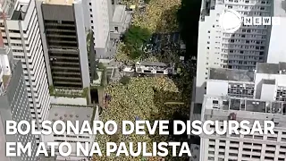 Ex-presidente Bolsonaro deve discursar em ato na Avenida Paulista