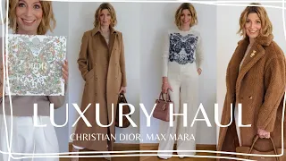 LUXURY HAUL - DIOR, MAX MARA 2024