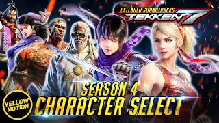 TEKKEN 7 OST | Destroyers | SEASON 4 Character Select Theme - Extended Video Soundtrack [HQ 4K]