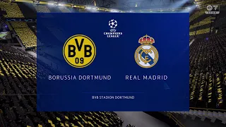 PARTIDO MUY DIFÍCIL / Borussia Dortmund vs Real Madrid / modo carrera EA FC 24