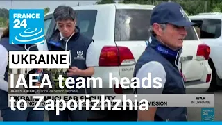 'Urgent mission': IAEA team heads to Zaporizhzhia nuclear plant • FRANCE 24 English