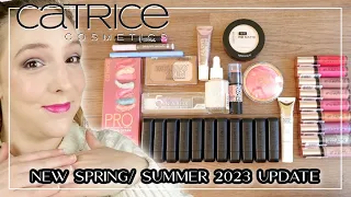 CATRICE SPRING/ SUMMER 2023 // New in, first impression review & swatches  + 10 hr wear test