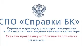 Справка БК, как заполнить справку о доходов и расходов для госслужащих 2021 году