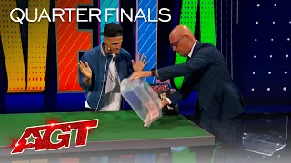 Dustin Tavella Surprises The Judges With Unbelievable Card Magic - America's Got Talent 2021