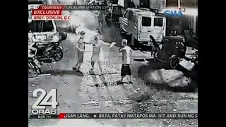 24 Oras: Lalaki na pinagbabaril ng kainuman, nakailag at nadaplisan lang ng bala sa ulo