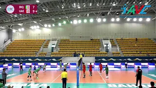 UAE Vs Iraq U20 Men's Volleyball Championship Full Match 2022