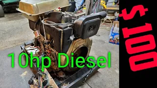 Yanmar L100 Diesel Generator Will it run?