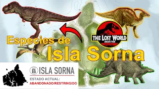 Todos los Dinosaurios que habitan Isla Sorna | El Mundo Perdido Jurassic Park