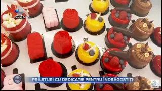 Stirile Kanal D(14.02.2022)- Valentine's Day sarbatorita cu prajituri cu dedicatie | Editie de pranz