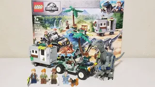 LEGO Jurassic World: Baryonyx Face-Off: The Treasure Hunt Build & Review (2019)