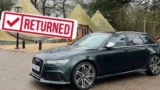 RS6 Refunded and returned back to AUDI... and here's why!