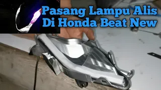 Cara Pasang alis Running di Honda beat New