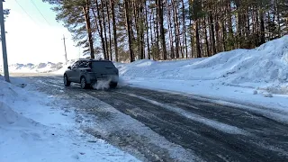 Туарег в гору без шипов