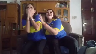 BOCA 3 RIVER 2 SUPERCLASICO | REACCION DE HINCHAS DE BOCA