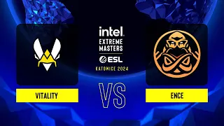 Vitality vs. ENCE - Map 2 [Anubis] - IEM Katowice 2024 - Group B