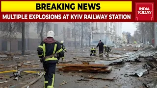 Multiple Explosions At Kyiv Railway Station, Massive Escalation Of Day 19 Of Russia-Ukraine War