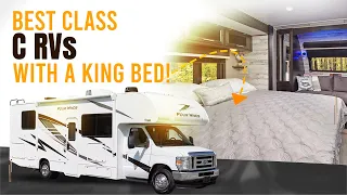 8 Amazing Class C RVs With A King Beds! 👑🛏️