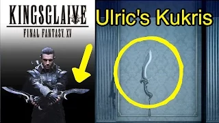 Final Fantasy XV: Secret Boss Fight: Psychomancer drops Ulric's Kukris Daggers (FFXV)