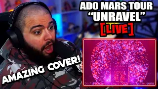 Pianist FIRST TIME REACTION! - Ado UNRAVEL Cover LIVE Mars Tour