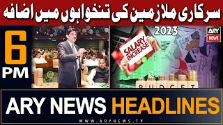 ARY News 6 PM Headlines 10th June | 𝐒𝐢𝐧𝐝𝐡 𝐁𝐮𝐝𝐠𝐞𝐭 𝟐𝟎𝟐𝟑-𝟐𝟒