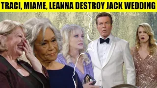 CBS Young And The Restless Spoilers Mamie and Leanna help Traci destroy Diane and Jack's wedding