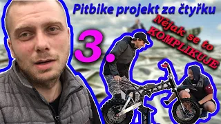 Koupili jsme pitbike za 4 000 kč - Pitbike projekt č.3 - Nějak se to komplikuje