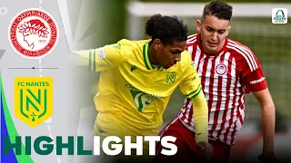 Olympiacos vs Nantes | Highlights & Penalty Shootout | UEFA Youth League Semi Final 19-04-2024