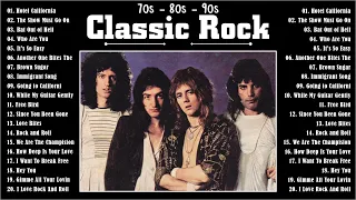 Classic Rock Best Songs Playlist Ever - Greatest Hits Of Classic Rock - 70s 80s 90s Classic Rock