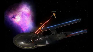 Star Trek Bridge Commander: Enterprise B vs Ds9 Excelsior