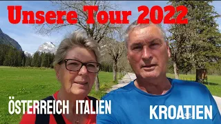 Unsere Tour 2022 Teil 1 Österreich Italien Kroatien👍 Pertisau am Achensee Urlaub in Österreich