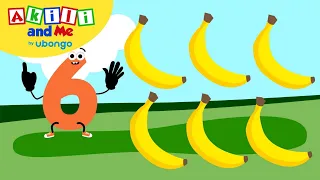 Count Fruits! | Numbers & Shapes with Akili and Me | Educational Cartoons for Preschoolers