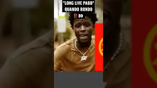 Quando Rondo New Song "Long Live Pabb"  ‼️👀 #rap #quandorondo  #entertainment #shorts