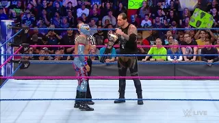 WWE Smackdown Live Sin Cara vs Baron Corbin