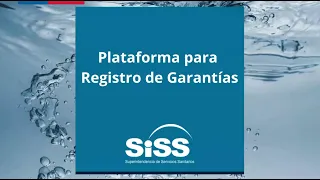 Capacitación Plataforma para Registro de Garantías