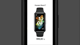 Huawei Band 7 alınır mı? Huawei Band 6 hızlı karşılaştırma!