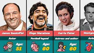 🫀 80 Famous People Who Tragically DIED Of Heart Attacks