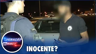 Dono de veículo irregular é preso e demonstra surpresa: “Esse carro é o clone?”