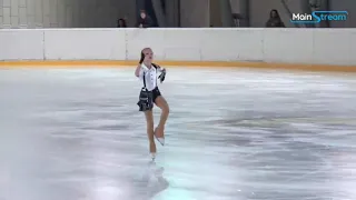 Daria Sarimsakova(2010), SP, 2019.10.25 Tournament for prizes of Kudryavtseva