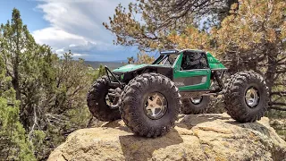 2.2 Axial Capra makes this crawling look too easy!!