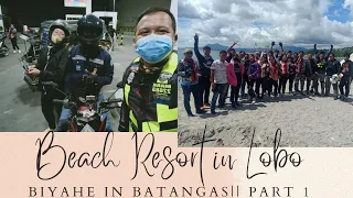 #134 || Memoirs of our Roadtrip || Motorcycle Rides going to Lobo Batangas || PART 1