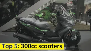 Top 5:  300cc scooters (2020)