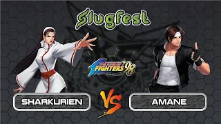 KOF 98 Online Match - Amane vs SharkUrien FT 5